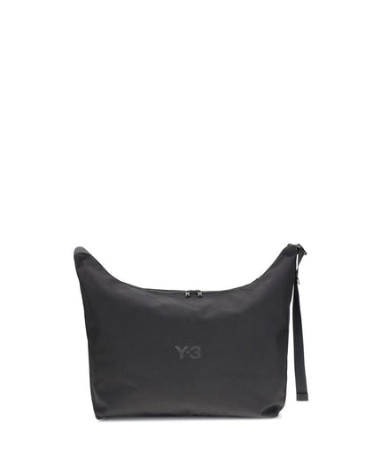 Y-3 Black Polyamide Shoulder Bag