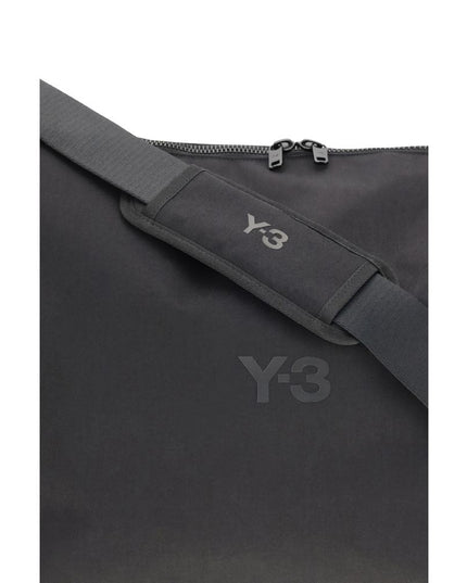 Y-3 Black Polyamide Shoulder Bag