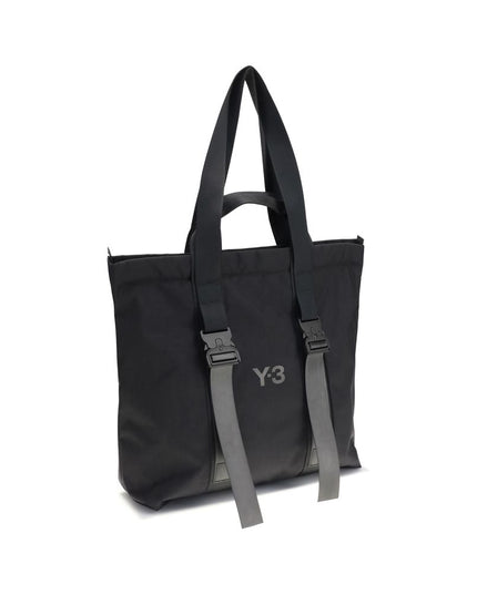 Y-3 Black Nylon Shoulder Bag