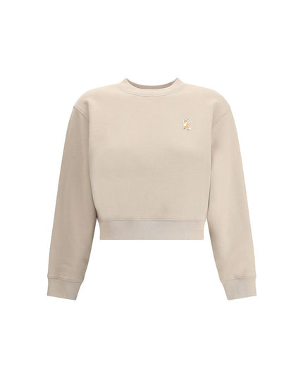 Maison Kitsuné Beige Cotton Sweatshirt