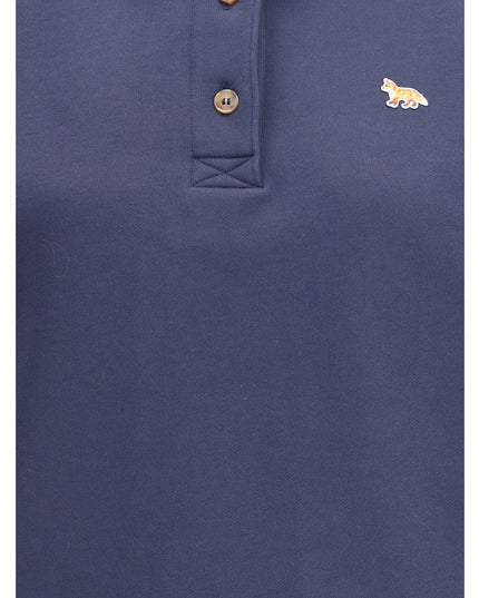 Maison Kitsuné Blue Cotton Sweatshirt
