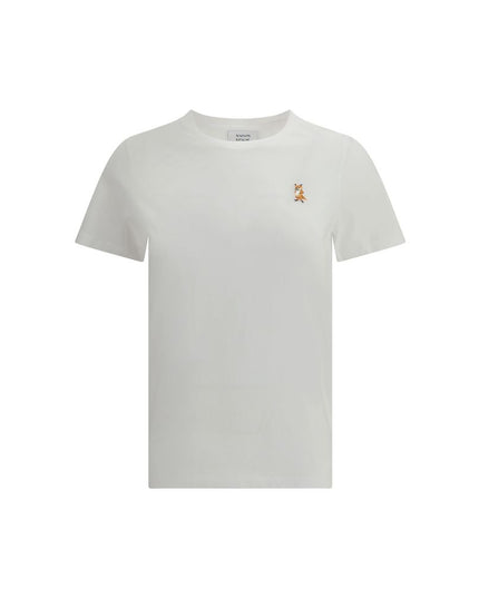 Maison Kitsuné White Cotton T-Shirt