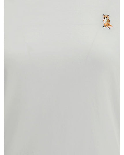 Maison Kitsuné White Cotton T-Shirt