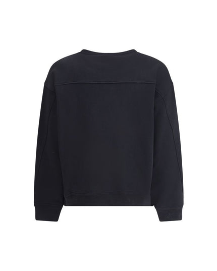 PINKO Black Cotton Sweatshirt
