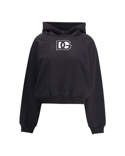 Dolce & Gabbana Black Cotton Sweatshirt