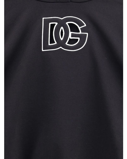 Dolce & Gabbana Black Cotton Sweatshirt