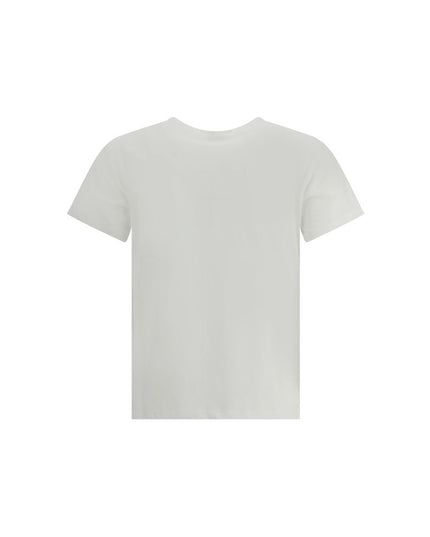 PINKO White Cotton T-Shirt