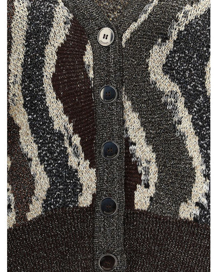 Missoni Brown Viscose Cardigan