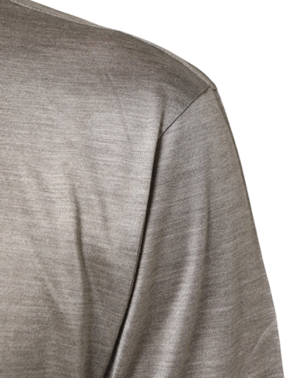 Dolce & Gabbana Beige Hazelnut Cotton Shortsleeve Shirt T-shirt