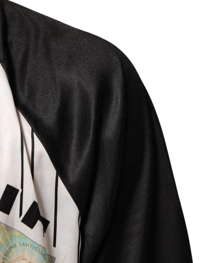 Dolce & Gabbana Tradizione Graffiti Print Oversized Men T-shirt