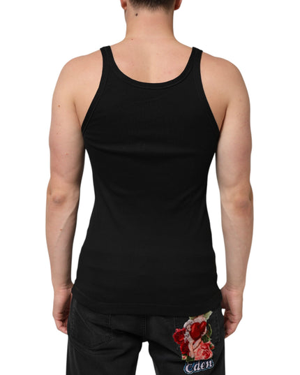 Dolce & Gabbana Black Tank Sleeveless Underwear Men T-shirt