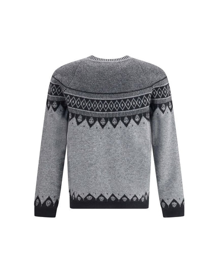 Alexander McQueen Gray Wool Sweatshirt