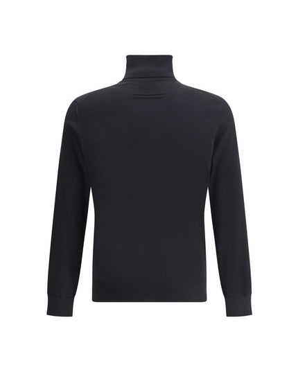 ZEGNA Black Cashmere Turtleneck