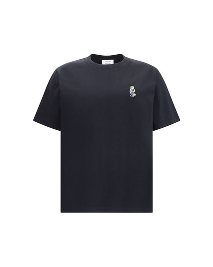 Maison Kitsuné Black Cotton T-Shirt