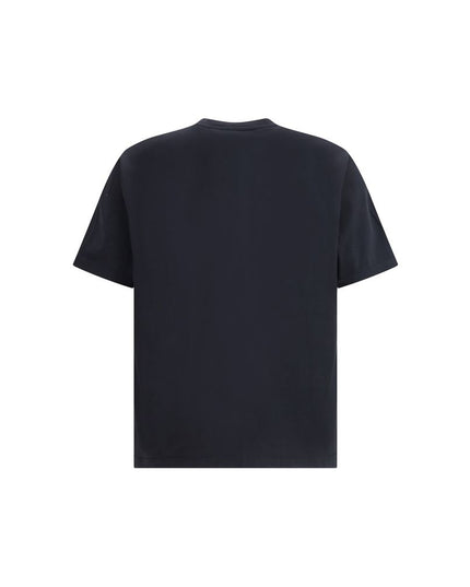 Maison Kitsuné Black Cotton T-Shirt