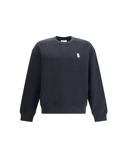 Maison Kitsuné Black Cotton Sweatshirt