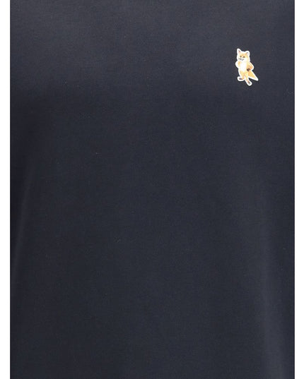 Maison Kitsuné Black Cotton Sweatshirt