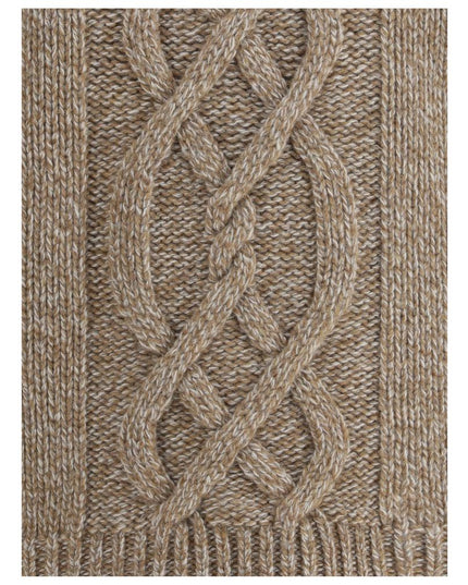 Brooksfield Beige Wool Sweatshirt