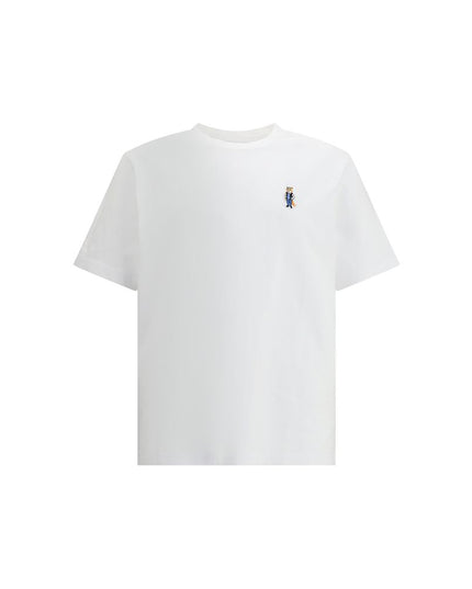 Maison Kitsuné White Cotton T-Shirt