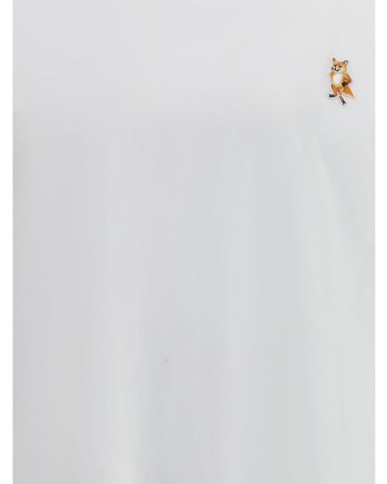 Maison Kitsuné White Cotton T-Shirt