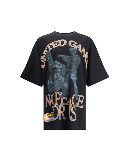 PDF Channel Black Cotton T-Shirt