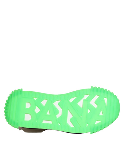 Dolce & Gabbana Multicor DG Logo Leopard Cherry Sneaker Shoes