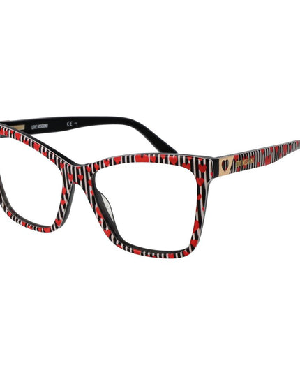 Love Moschino Black Acetate Glasses (Frames)