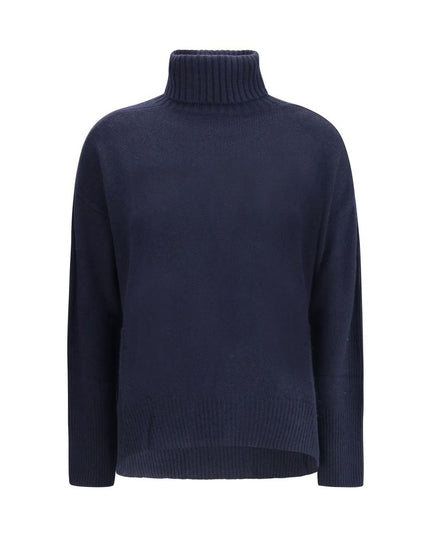 Allude Blue Cashmere Cashmere Sweater