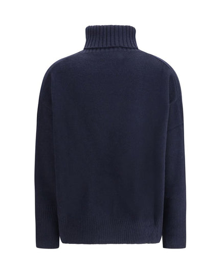 Allude Blue Cashmere Cashmere Sweater
