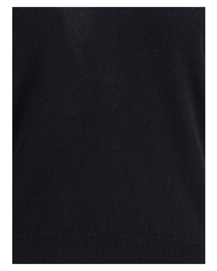 Allude Black Cashmere Cashmere Sweater