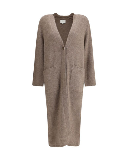 Loulou De Saison Beige Wool Coat