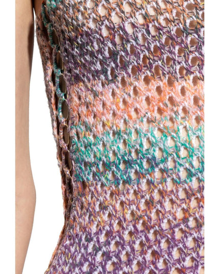 Chloé Multicolor Wool Casual Dress