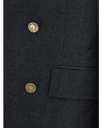 Vivienne Westwood Bicolor Fleece Wool Suits And Blazer