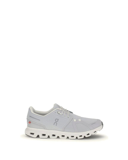 ON White Fabric Athletic Sneakers