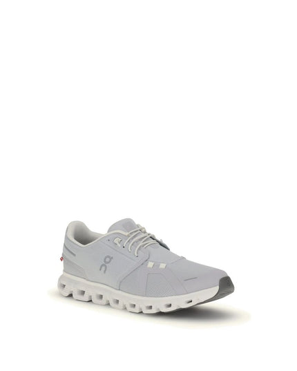ON White Fabric Athletic Sneakers