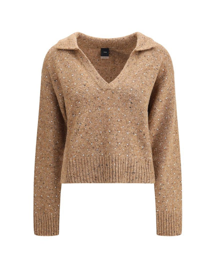 PINKO Beige Wool Sweatshirt