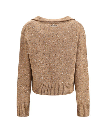 PINKO Beige Wool Sweatshirt
