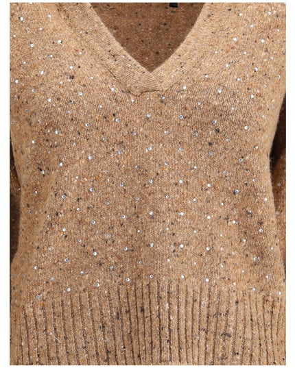 PINKO Beige Wool Sweatshirt