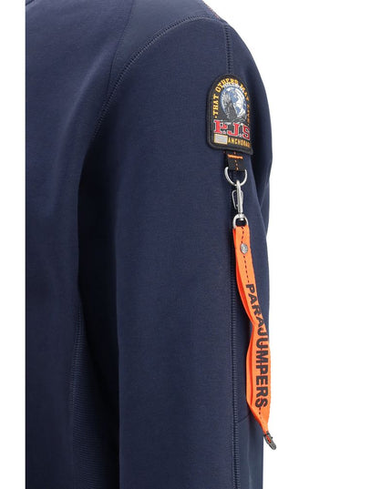 Parajumpers Blue Cotton Sweatshirt