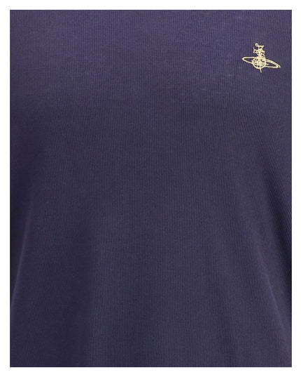 Vivienne Westwood Blue Cotton T-Shirt