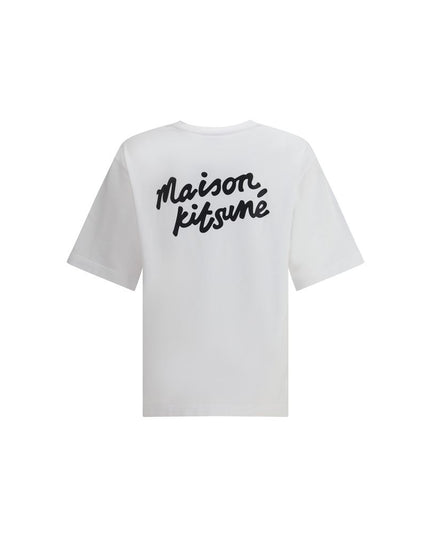 Maison Kitsuné White Cotton T-Shirt