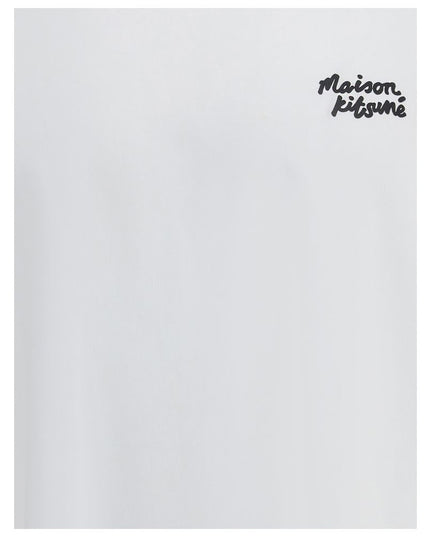 Maison Kitsuné White Cotton T-Shirt