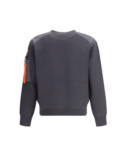 Parajumpers Gray Cotton Sweatshirt