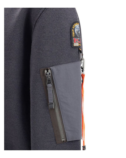 Parajumpers Gray Cotton Sweatshirt
