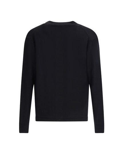Vivienne Westwood Black Fleece Wool Cardigan