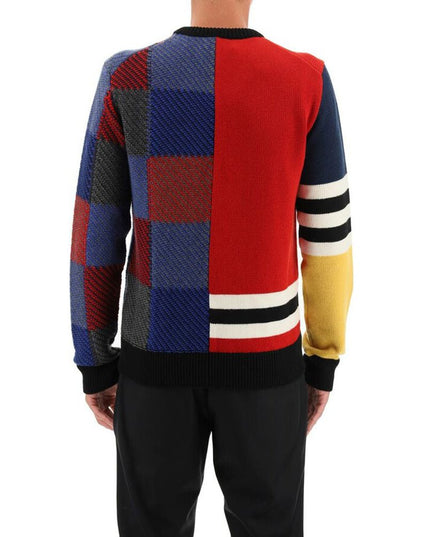 Dolce & Gabbana Multicolor Wool Sweater