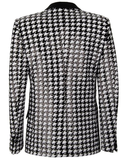 Dolce & Gabbana Black Polyester Blazer