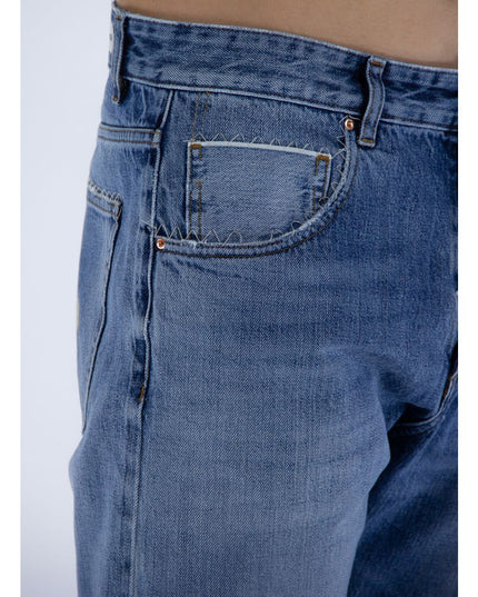 Don The Fuller Blue Cotton Men Jeans