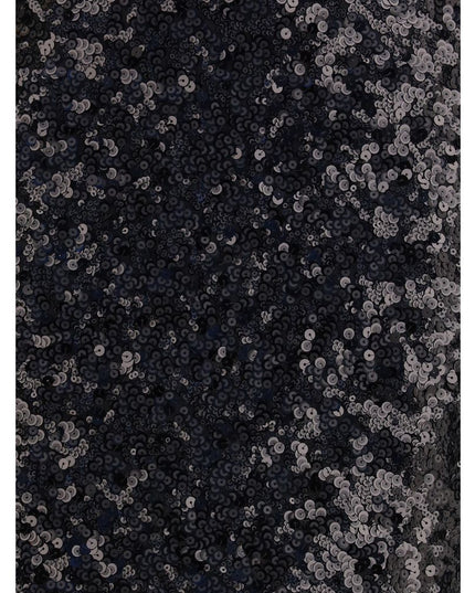 PINKO Black Polyester Midi Skirt