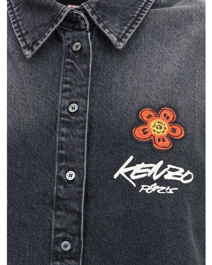 Kenzo Black Denim Shirt